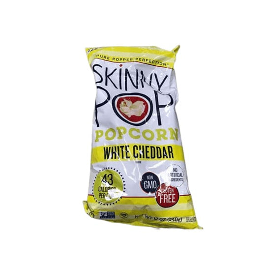 SkinnyPop Popcorn, White Cheddar, 12 oz - ShelHealth.Com