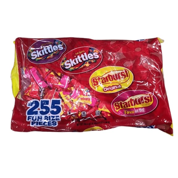Skittles and Starburst Original Candy Bag (255 ct.) - ShelHealth.Com