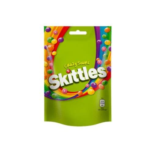 SKITTLES CRAZY SOUR Sour Flavour Chewing Candies 6.14 oz. (174 g.) - Skittles