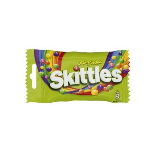 Skittles Crazy Sours Dragee 1.34 oz (38 g) - Skittles