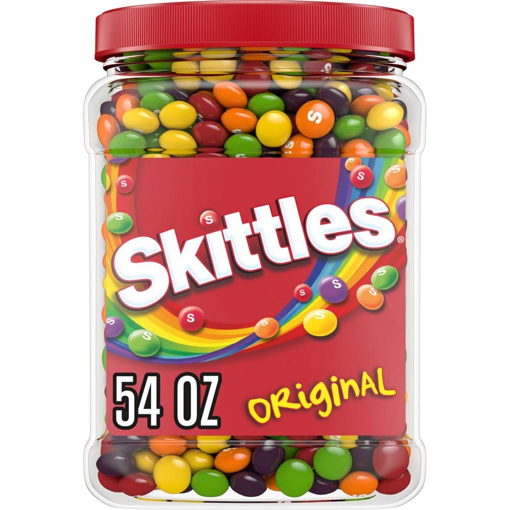 Skittles Original Chewy Candy Bulk Jar (54 oz.) - Candy - Skittles Original