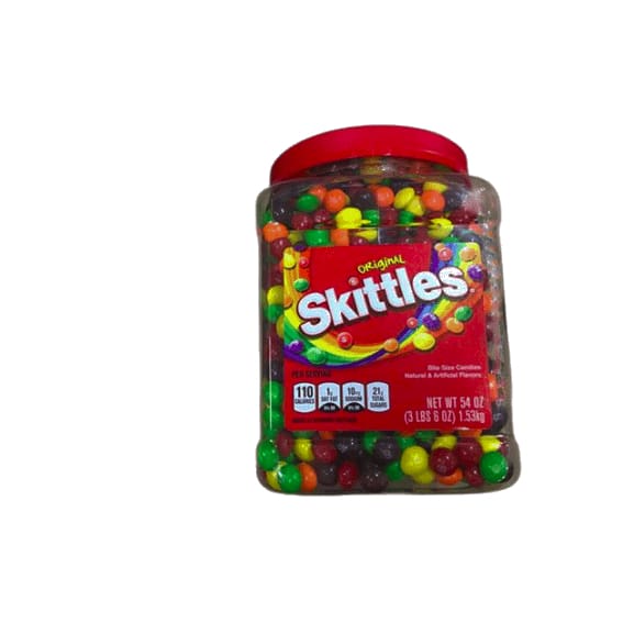 Skittles Original Fruit Candy Pantry-Size, 54 Ounce Jar - ShelHealth.Com