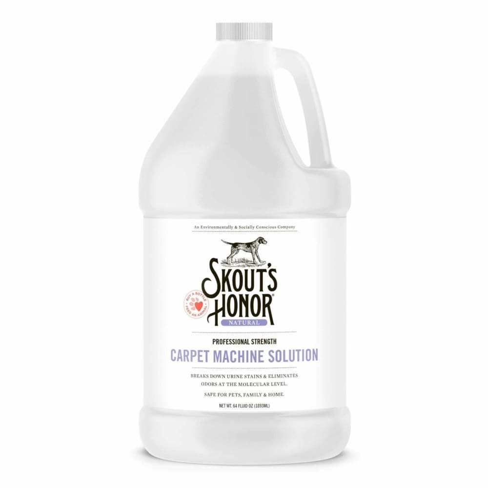 Skouts Honor Dog Carpet Machine Solution 64Oz - Pet Supplies - Skouts Honor