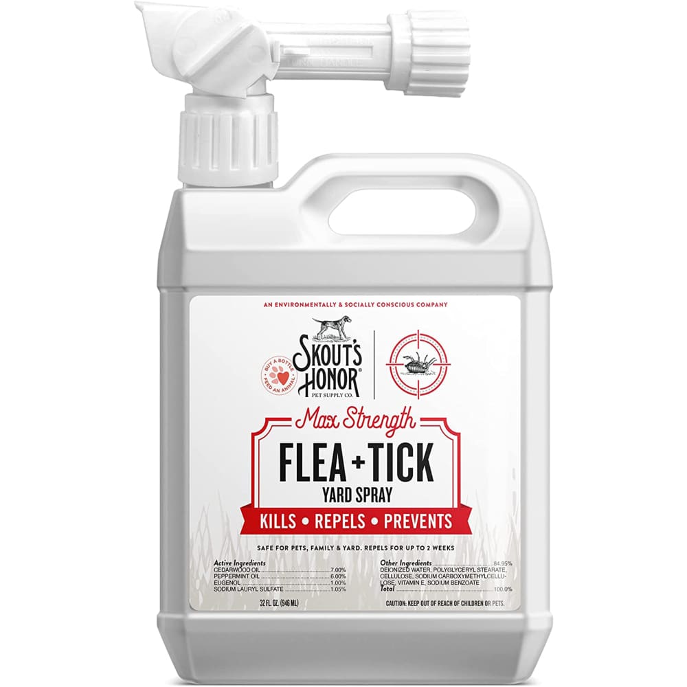 Skouts Honor Dog Flea and Tick Yard Spray 32Oz - Pet Supplies - Skouts Honor