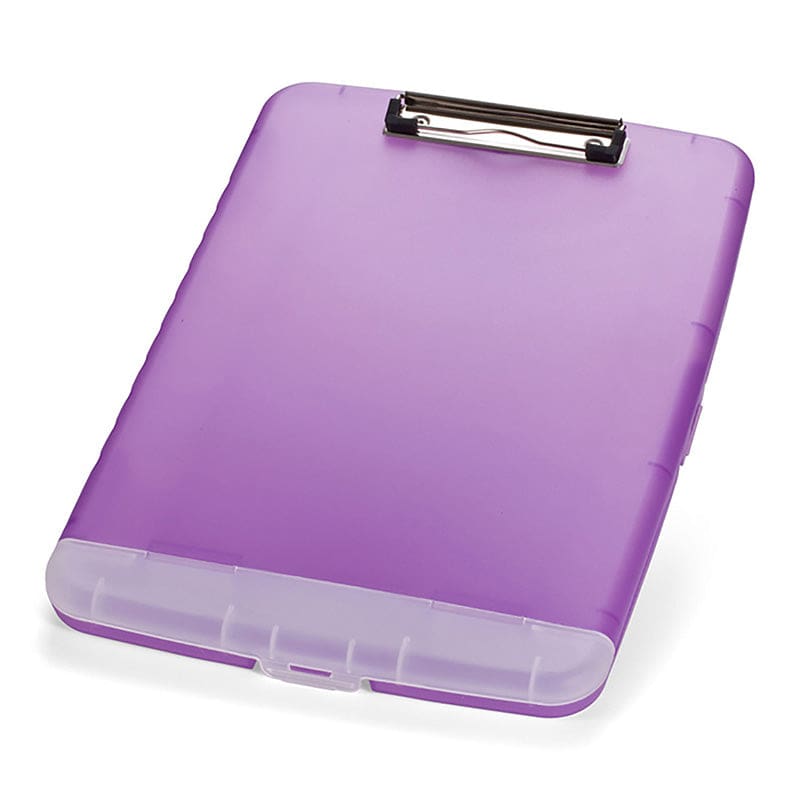 Slim Clipboard Storage Box Purple (Pack of 2) - Clipboards - Officemate LLC