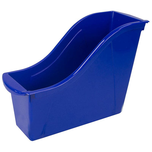 Small Book Bin Blue (Pack of 10) - Storage Containers - Storex Industries