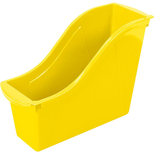 Small Book Bin Yellow (Pack of 10) - Storage Containers - Storex Industries