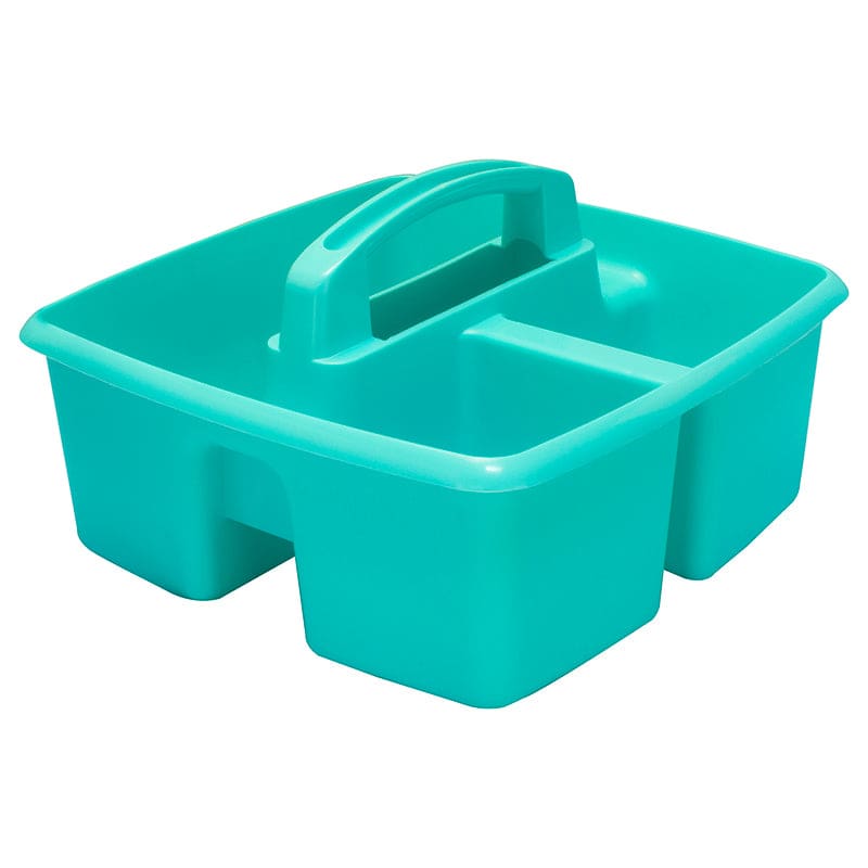 Small Caddy Teal (Pack of 10) - Storage Containers - Storex Industries