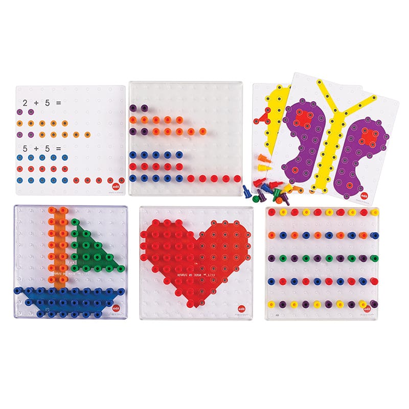 Small Pegs Activity Set - Hands-On Activities - Learning Advantage