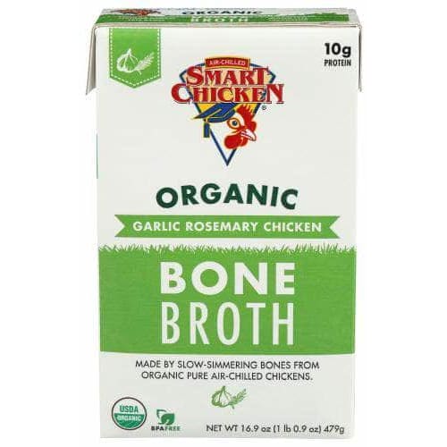 SMART CHICKEN Smart Chicken Broth Bone Chkn Grlc Rsmr, 16.9 Oz
