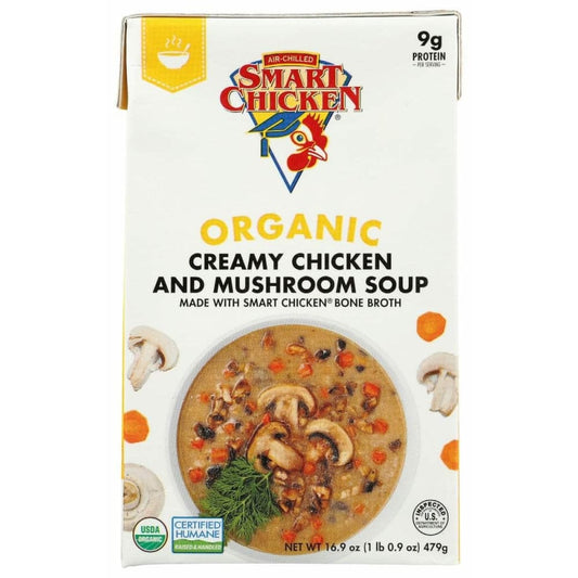 SMART CHICKEN Smart Chicken Soup Crmy Chkn Mshrm Org, 16.9 Oz