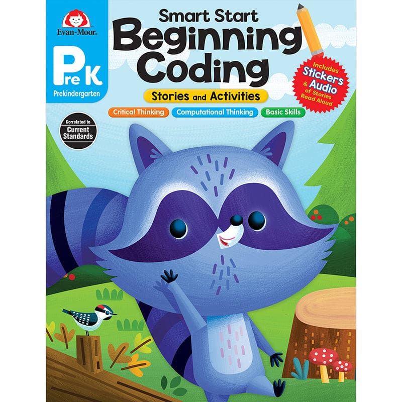Smart Start Beginnin Coding Gr Prek (Pack of 6) - Activity Books & Kits - Evan-moor