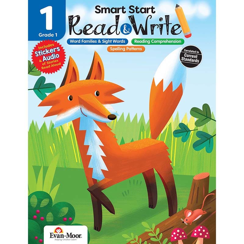 Smart Start Read & Write Grade 1 (Pack of 6) - Reading Skills - Evan-moor