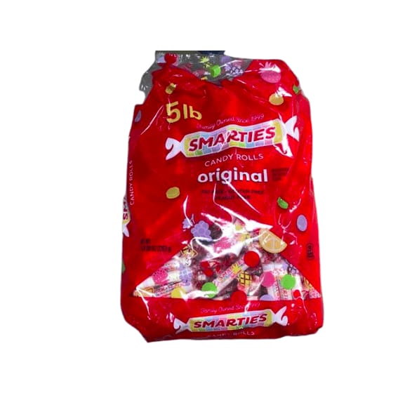 Smarties Original Candy Rolls, 5 Pound - ShelHealth.Com