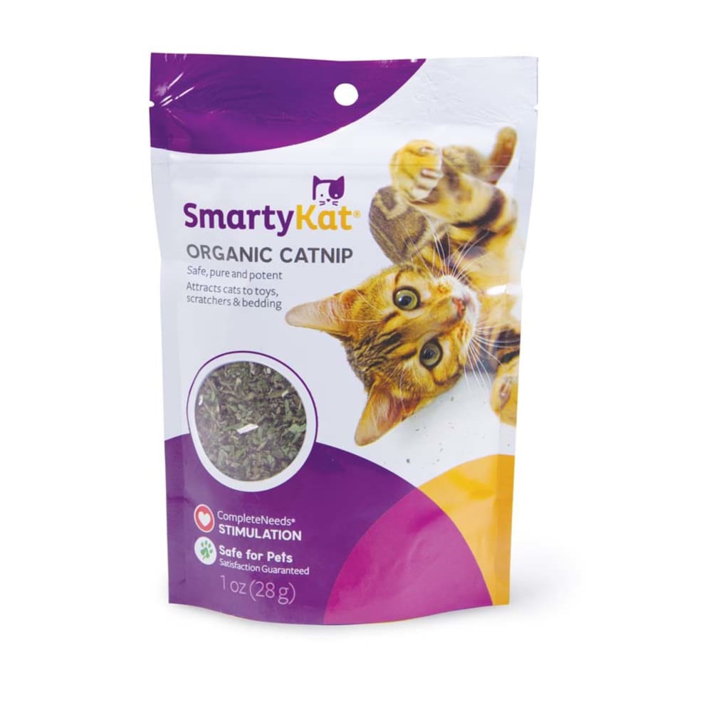 SmartyKat Certified Organic Catnip 1 oz - Pet Supplies - SmartyKat