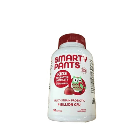 SmartyPants Kids Probiotic Complete, Strawberry , 90 Count - ShelHealth.Com