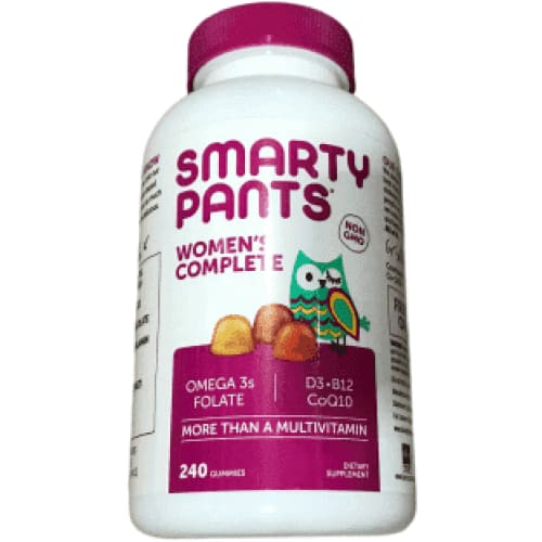SmartyPants Women's Complete Daily Gummy Vitamins, 240 Count - ShelHealth.Com
