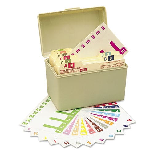 Smead Alphaz Color-coded Labels Starter Set A-z 1.16 X 3.13 Assorted 5/sheet 300 Sheets/box - Office - Smead™