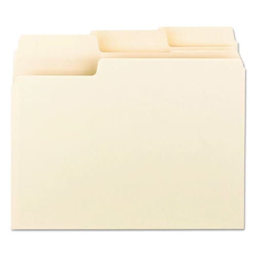 Smead Erasable Supertab File Folders 1/3-cut Tabs: Assorted Letter Size 0.75 Expansion Manila 24/pack - School Supplies - Smead™