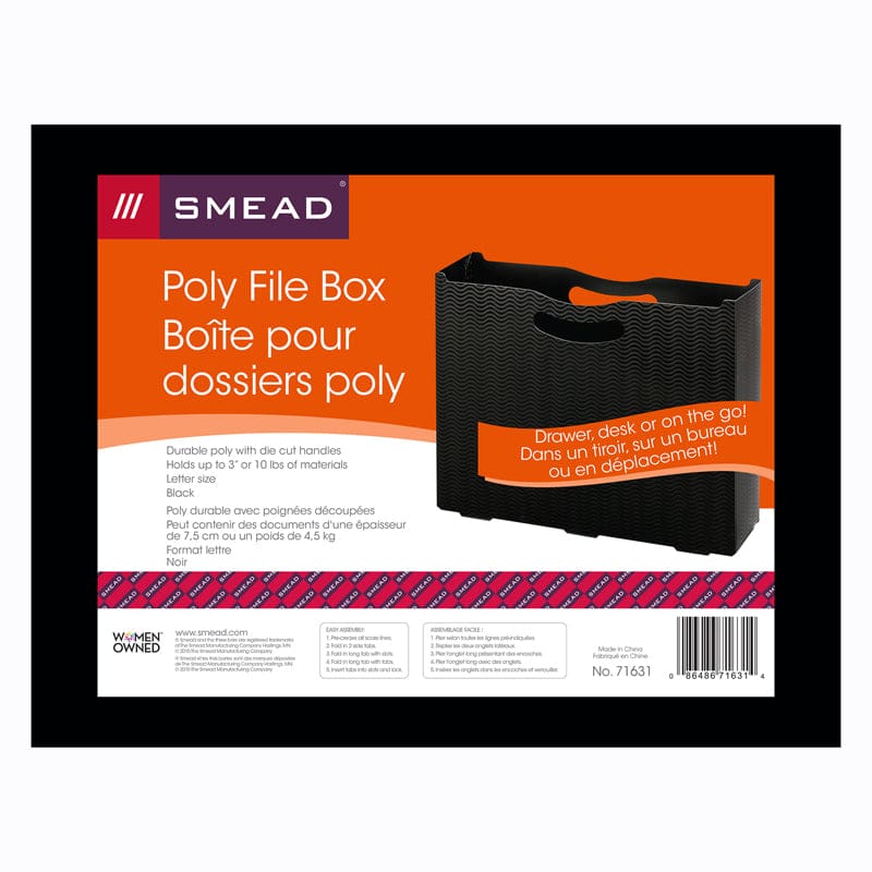 Smead File Box (Pack of 6) - Storage Containers - Smead Manufacturing Company
