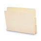 Smead Heavyweight Manila End Tab Folders 9 High Front 1/3-cut Tabs: Assorted Letter 0.75 Expansion Manila 100/box - School Supplies - Smead™