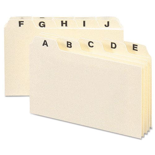 Smead Manila Card Guides 1/3-cut Top Tab Blank 3 X 5 Manila 100/box - Office - Smead™