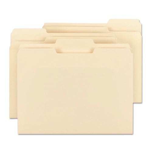 Smead Manila File Folders 1/3-cut Tabs: Assorted Letter Size 0.75 Expansion Manila 24/pack - School Supplies - Smead™