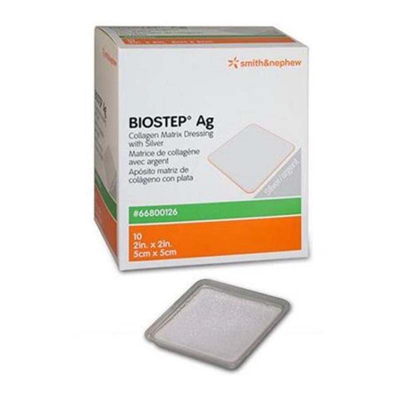 Smith and Nephew Biostep Collagen Ag 2 X 2 Box of 10 - Item Detail - Smith and Nephew