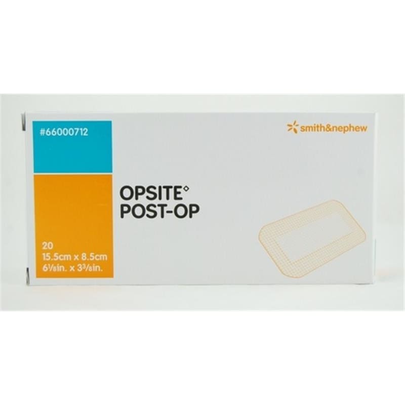 Smith and Nephew Opsite Post Op 6 1/8 X 3 3/8 Dressing Box of 20 - Wound Care >> Advanced Wound Care >> Film Dressings - Smith and Nephew