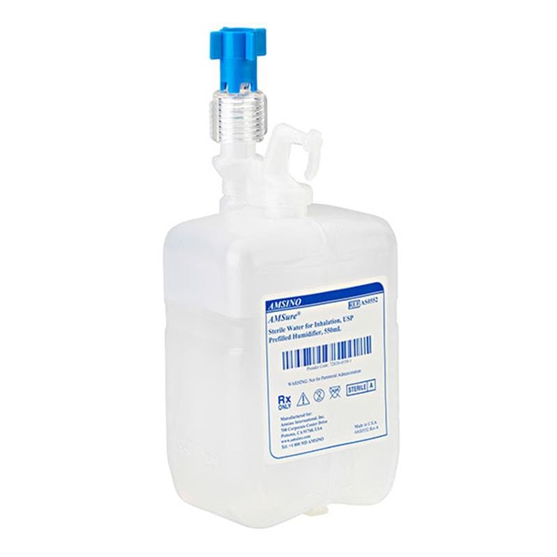 Smiths Medical Humidifier Prefilled 550Ml Case of 12 - Respiratory >> Humidifiers and Nebulizers - Smiths Medical