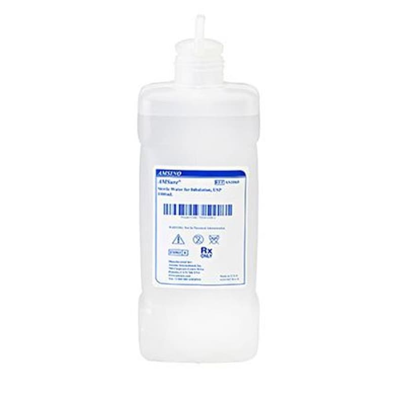 Smiths Medical Sterile Water F/Inhalation 1000Ml Case of 12 - Respiratory >> Saline - Smiths Medical