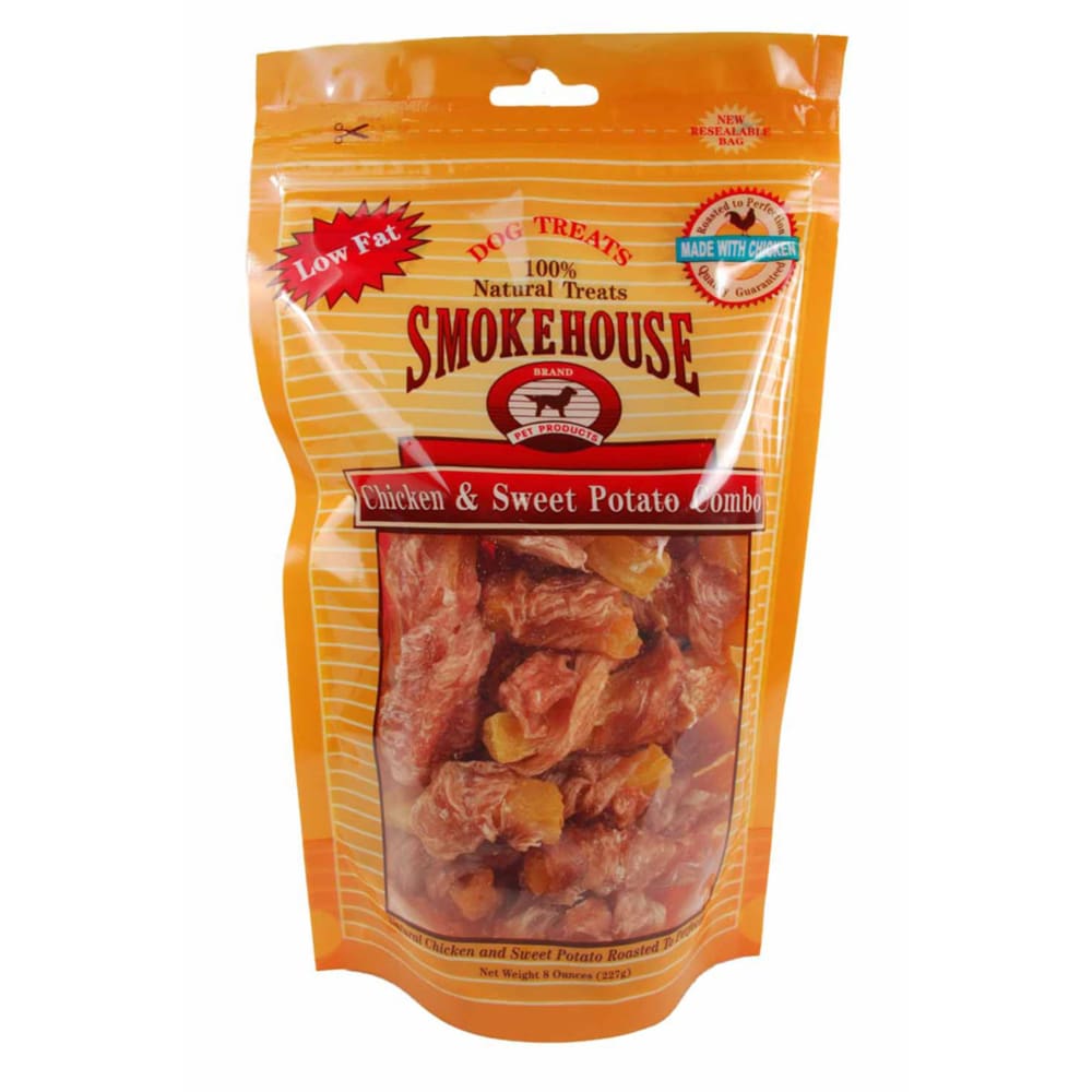 Smokehouse Chicken & Sweet Potato Dog Treat 8 oz - Pet Supplies - Smokehouse
