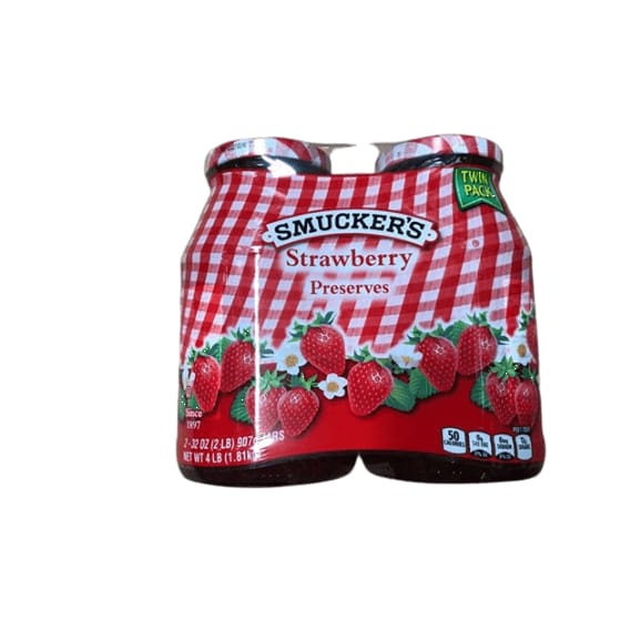 Smucker's Strawberry Preserves, 2 pk./32 oz. - ShelHealth.Com