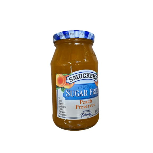 Smucker's Smucker's Sugar Free Peach Preserves with Splenda Brand Sweetener, 12.75 Ounces