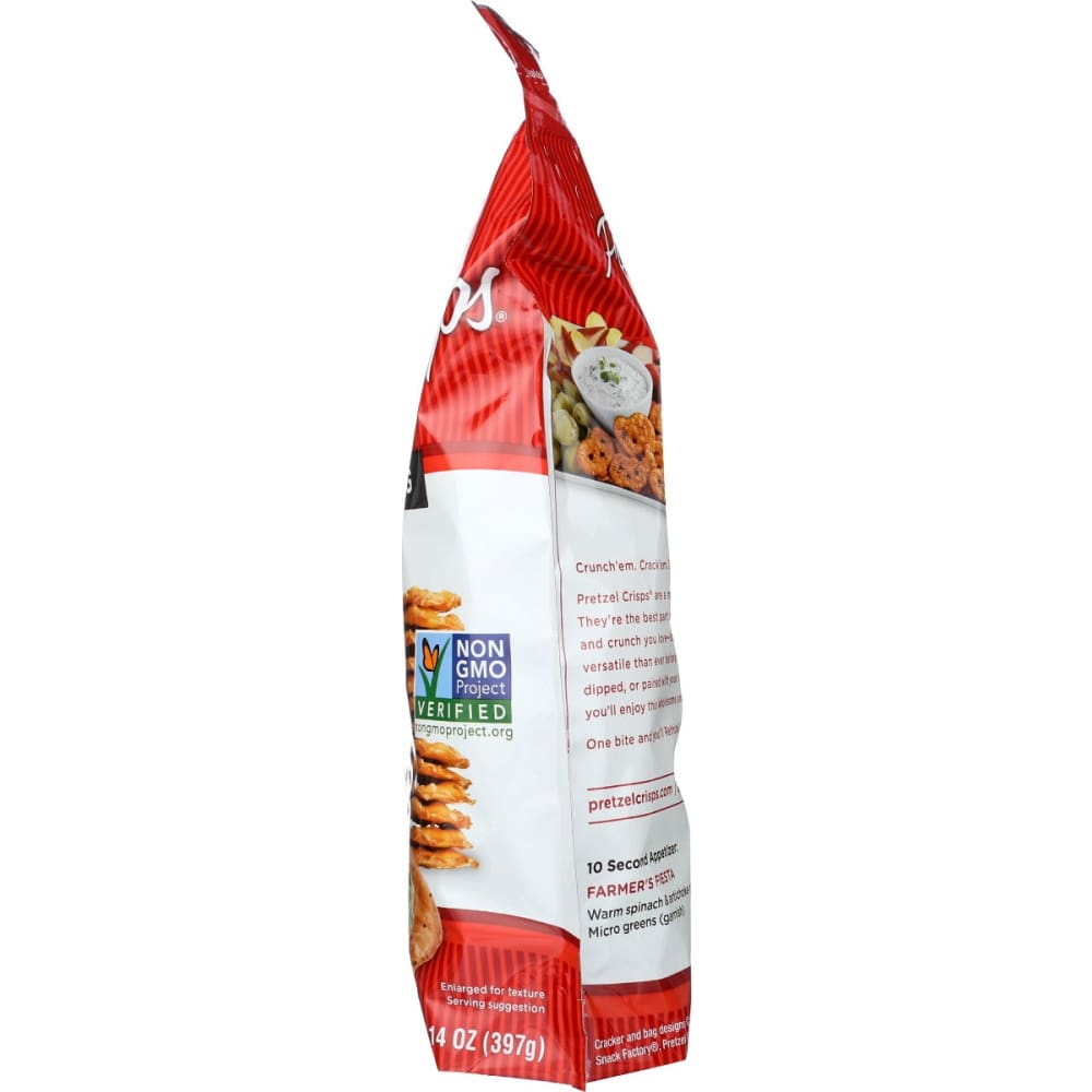 SNACK FACTORY: Everything Pretzel Crisp 14 oz - Grocery > Snacks > Chips > Pretzels - SNACK FACTORY