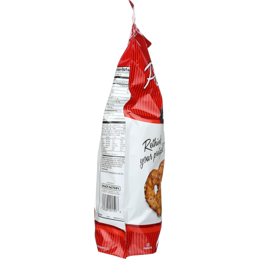 SNACK FACTORY: Everything Pretzel Crisp 14 oz - Grocery > Snacks > Chips > Pretzels - SNACK FACTORY