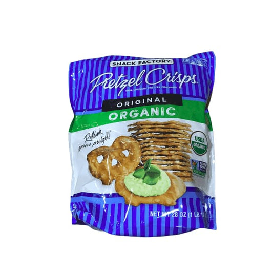Snack Factory Pretzel Crisps, Original, 28 Ounce - ShelHealth.Com