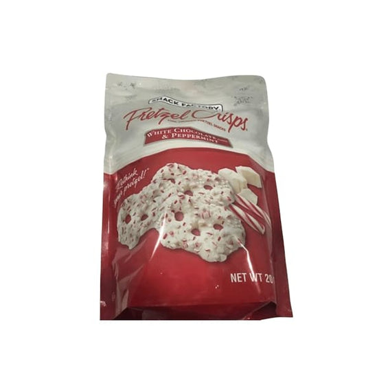 Snack Factory Pretzel Crisps White Chocolate & Peppermint Flavor, 20 Oz - ShelHealth.Com
