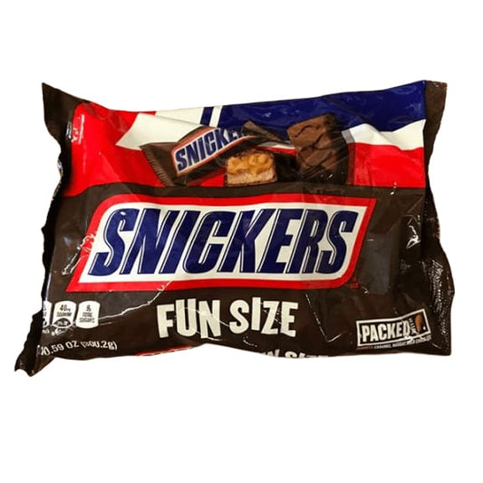 Snickers Chocolate Candy Bars, Fun Size, 10.59 oz - ShelHealth.Com
