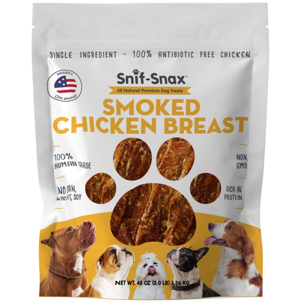 Snif-Snax Smoked Chicken Breast Dog Treats (3 lb.) - Dog Food & Treats - Snif-Snax Smoked