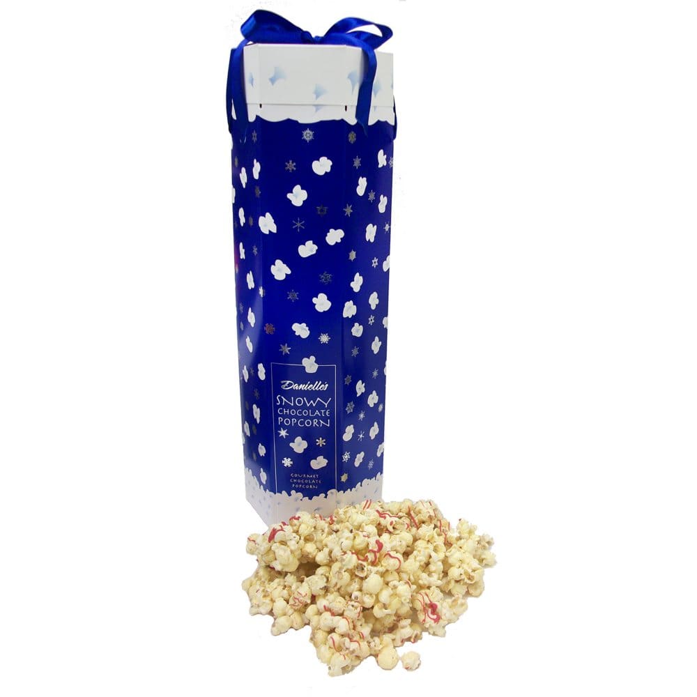 Snowy White Chocolate Popcorn (30 oz) - Popcorn - Snowy White