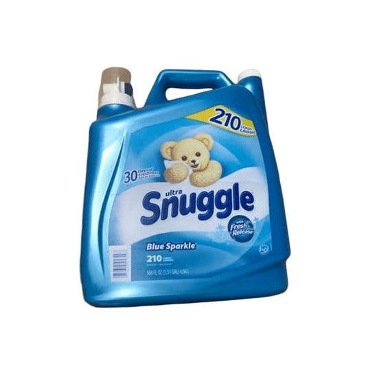 Snuggle Ultra Blue Sparkle Liquid Fabric Softer With Fresh Release, 168 fl. oz. - ShelHealth.Com