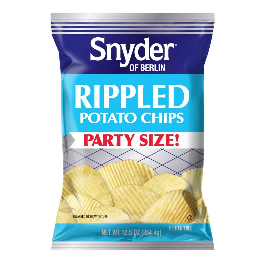 Snyder of Berlin Ripple Potato Chips 12.5 oz. - Snyder’s of Berlin