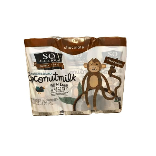 So Delicious Dairy Free Chocolate Coconutmilk, 6 x 8 fl oz - ShelHealth.Com