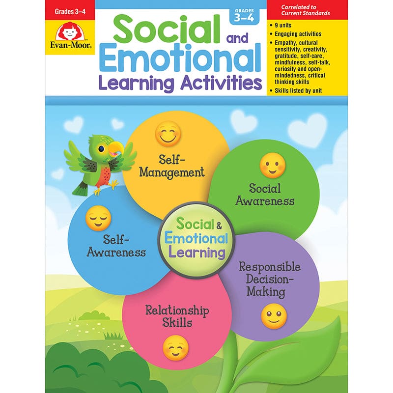 Social & Emotional Activits Gr 3-4 (Pack of 2) - Self Awareness - Evan-moor