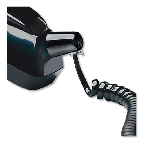Softalk Twisstop Detangler With Coiled 25-foot Phone Cord Black - Technology - Softalk®