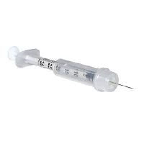 Sol Millennium Syringe Insulin U-100 1/2Ml 31G Safety Box of 100 - Needles and Syringes >> Insulin Syringes - Sol Millennium