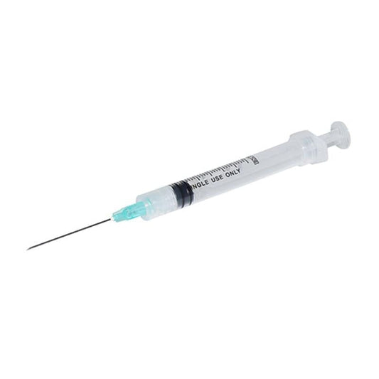 Sol Millennium Syringe Safety 3Ml 23 X 1 Ll Box of 100 - Needles and Syringes >> Syringes with Needles - Sol Millennium