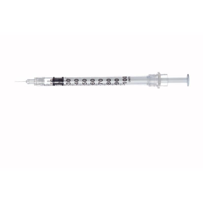 Sol Millennium Syringe Safety Insulin 29 X 1/2 Fixed Box of 100 - Needles and Syringes >> Insulin Syringes - Sol Millennium