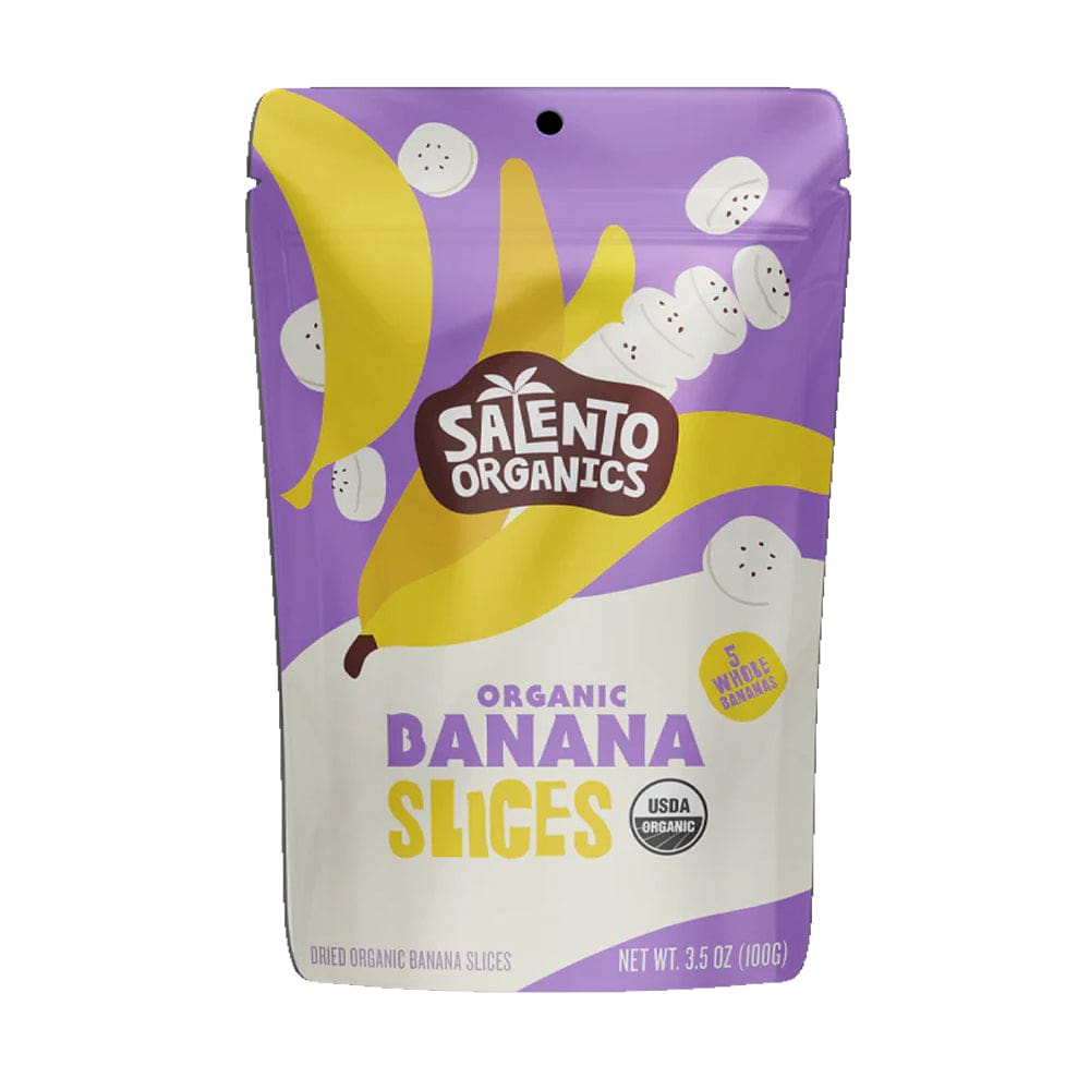 SOLENTO ORGANICS: Dried Banana Slices Organic 3.5 oz - Grocery > Snacks > Fruit Snacks - SOLENTO ORGANICS